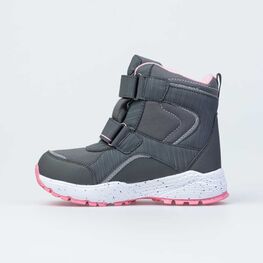 654820-42 Мембранные ботинки для девочки серый фото №2