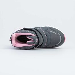 654820-42 Мембранные ботинки для девочки серый фото №4