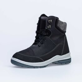 752162-41 Сапожки для мальчики чер-сер