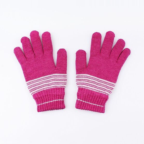 07022133-40 Перчатки детские двухслойные фуксия для универсальные фуксия