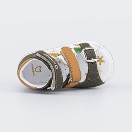 022135-23 Сандалии для первых шагов для мальчики разноцветный фото №4