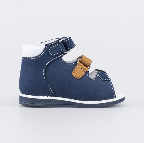 022135-24 Сандалии для первых шагов Динозаврики для мальчики разноцветный фото №2