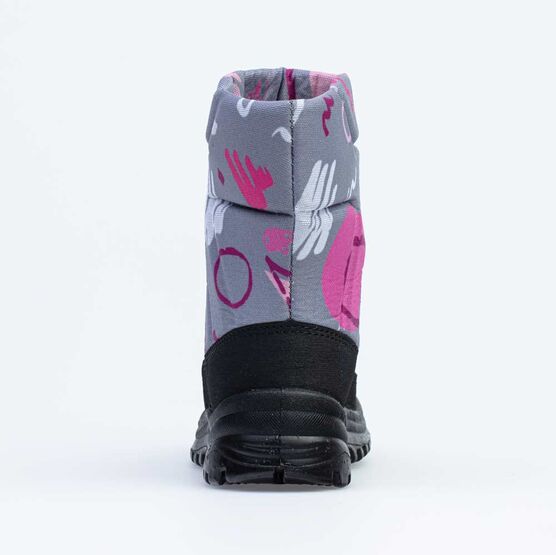 464059-44 Дутики для девочки серый для девочки серый фото №5