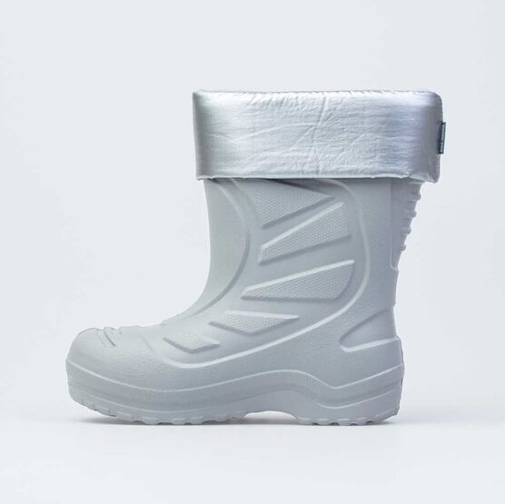 565120-11 Резиновые сапоги для девочки сер-срб фото №2