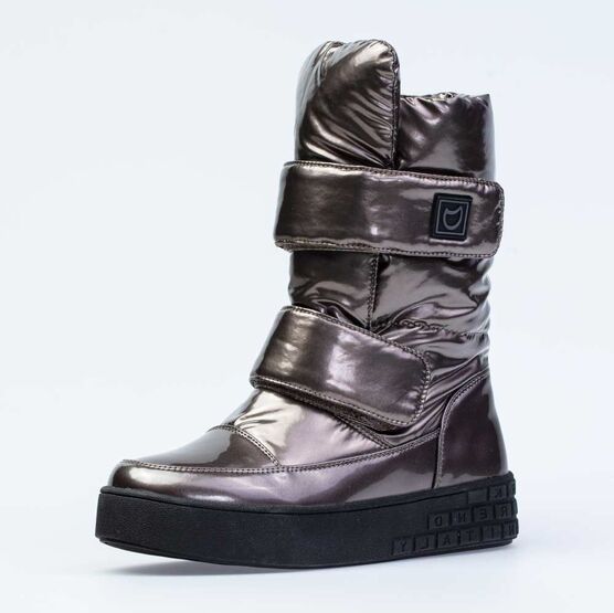 664060-44 Сапожки для девочки бронзовый