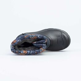 664110-44 Сноубутсы для мальчики чер-сер-ора фото №4