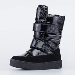 754048-42 Сапоги-дутики для девочки-подростка для девочки черный