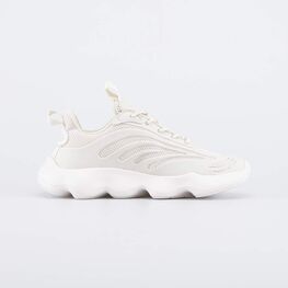 744230-11 Бежевые текстильные кроссовки для девочки бежевый фото №2