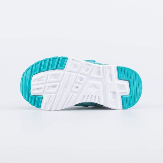 344408-71 Кроссовки со вставками из натуральной кожи для девочки бирюзовый фото №3