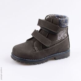152224-32 Ботинки для мальчики серый