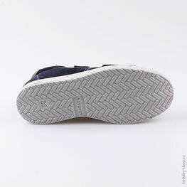 632275-22 Полуботинки для мальчики светло-синий фото №3