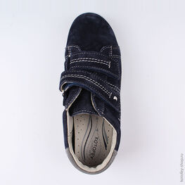 632275-22 Полуботинки для мальчики светло-синий фото №4