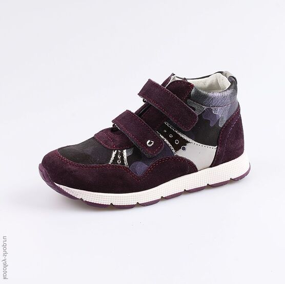 552102-25 Ботинки для девочки фиолетовый