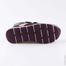 552102-25 Ботинки для девочки фиолетовый фото №3