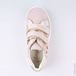 332110-24 Полуботинки для девочки розовый фото №4