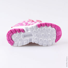 144116-71 Кроссовки с LED-подсветкой для девочки розовый фото №3