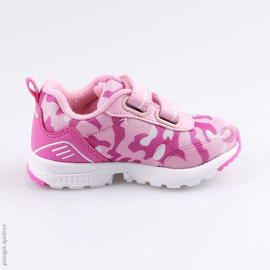 144116-71 Кроссовки с LED-подсветкой для девочки розовый фото №2