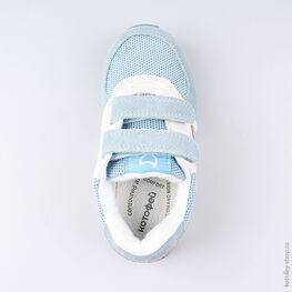 344210-71 Кроссовки для девочки голубой фото №4