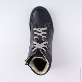 652119-32 Ботинки для мальчики светло-синий фото №4