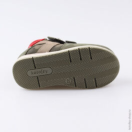 152190-28 Ботинки для мальчики оливковый фото №3