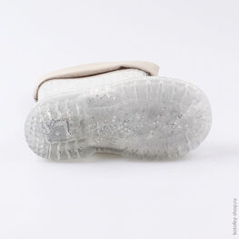 266020-11 Резиновые сапоги с LED-подсветкой для девочки серебрист. фото №3