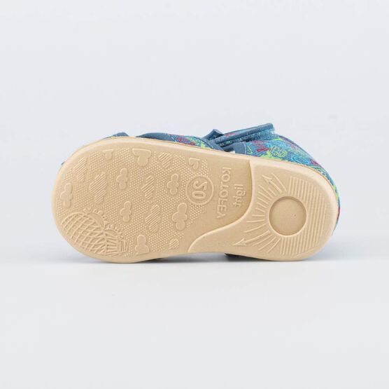 121052-71 Сандалии текстильные для мальчики синий фото №3