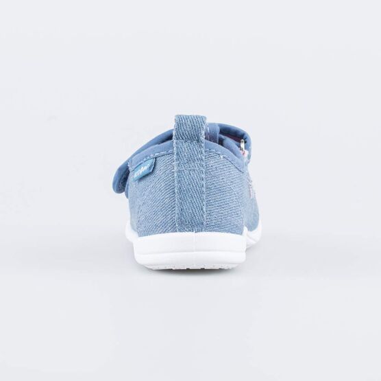 131141-11 Текстильная обувь для девочки голубой фото №5