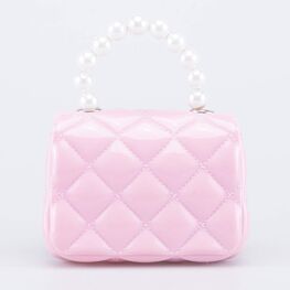 02802361-40 Мини сумка Жемчуг розовый для девочки розовый фото №3