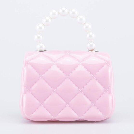 02802361-40 Мини сумка Жемчуг розовый для девочки розовый фото №3