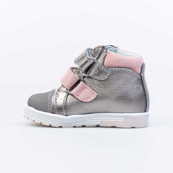 052144-23 Ботинки для девочки роз-срб фото №2