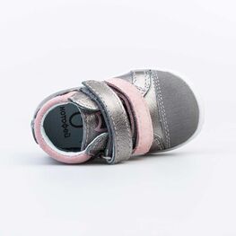 052144-23 Ботинки для девочки роз-срб фото №4