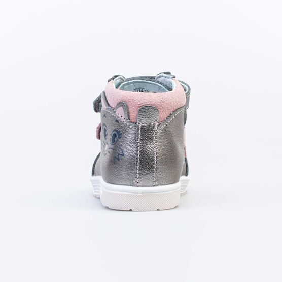 052144-23 Ботинки для девочки роз-срб фото №5