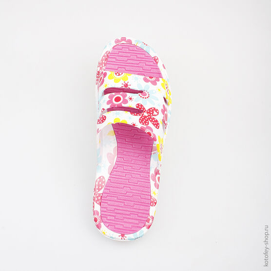 725013-01 Пляжная обувь фуксия для девочки фуксия фото №4