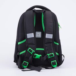 02704312-40 Каркасный рюкзак для школы Скейтер КК для мальчики зеленый фото №3