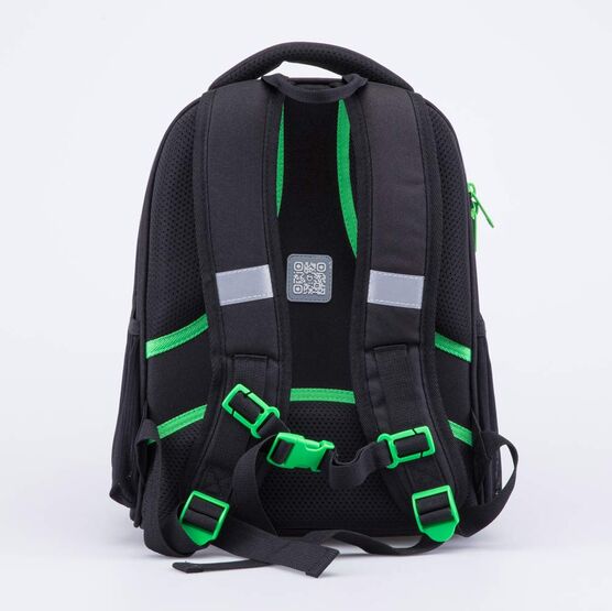 02704312-40 Каркасный рюкзак для школы Скейтер КК для мальчики зеленый фото №3