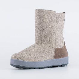 967050-41 Укороченные мужские валенки в стиле угги для мальчики бежевый
