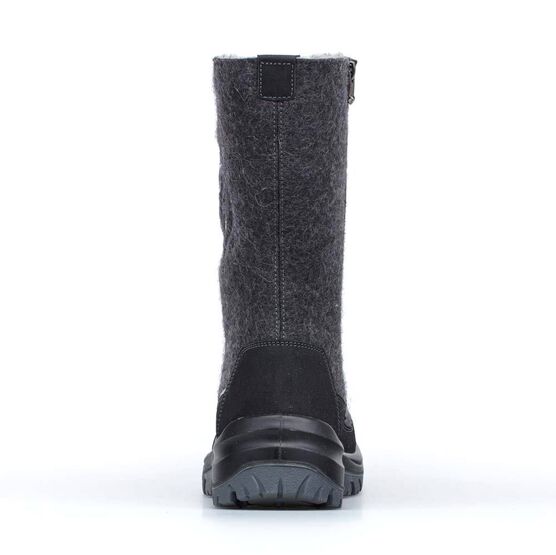 967051-41 Высокие валенки Волк для мальчики серый фото №5