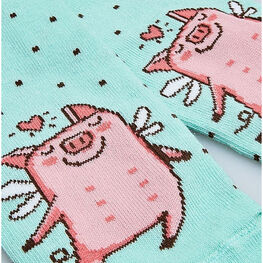 07042311-41 Детские носки комплект (3 пары) бирюзовый для универсальные бирюзовый фото №2