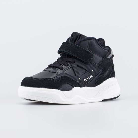 354068-31 Демисезонные утепленные ботинки-кроссовки для мальчики черный