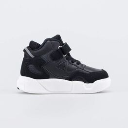 354068-31 Демисезонные утепленные ботинки-кроссовки для мальчики черный фото №2