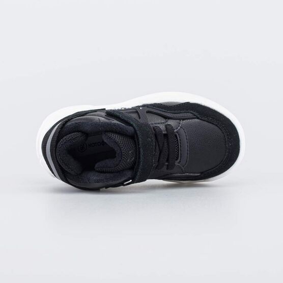 354068-31 Демисезонные утепленные ботинки-кроссовки для мальчики черный фото №4