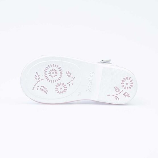 322105-21 Босоножки для девочки бел-срб фото №3