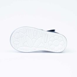 122156-22 Нарядные босоножки для девочки для девочки син-срб фото №3