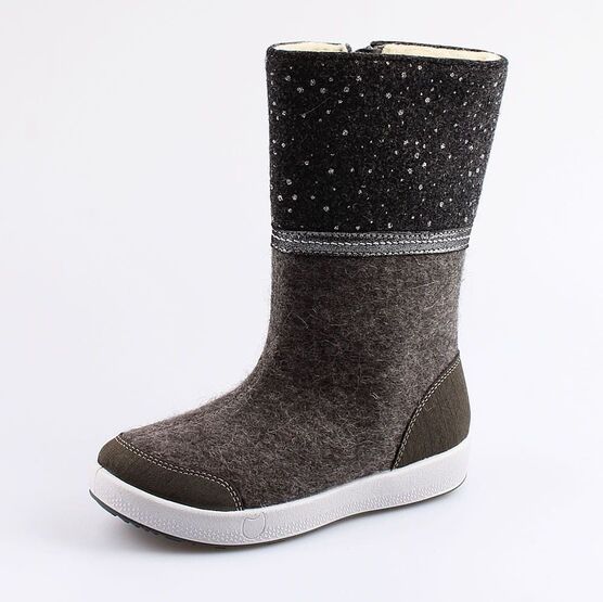 767044-42 Валенки для девочки серый