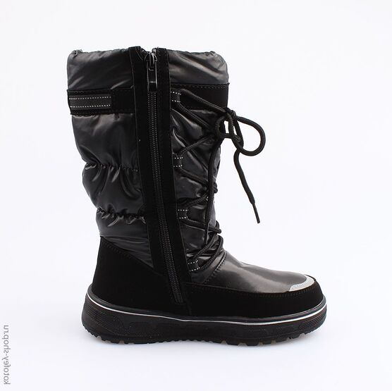 664045-41 Сапожки для девочки черный фото №2