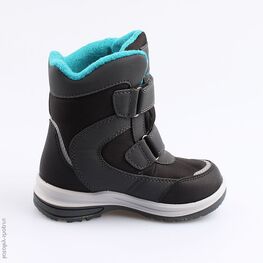 454985-42 Мембранные ботинки для мальчики чер-бир фото №2