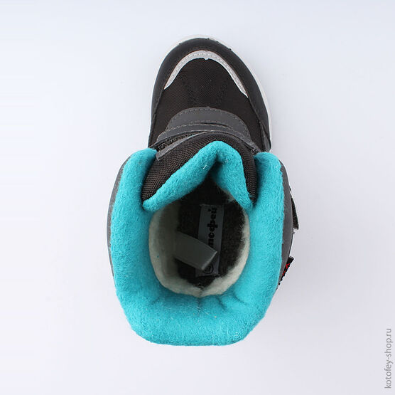 454985-42 Мембранные ботинки для мальчики чер-бир фото №4