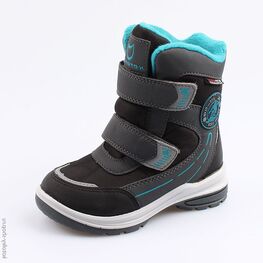 454985-42 Мембранные ботинки для мальчики чер-бир