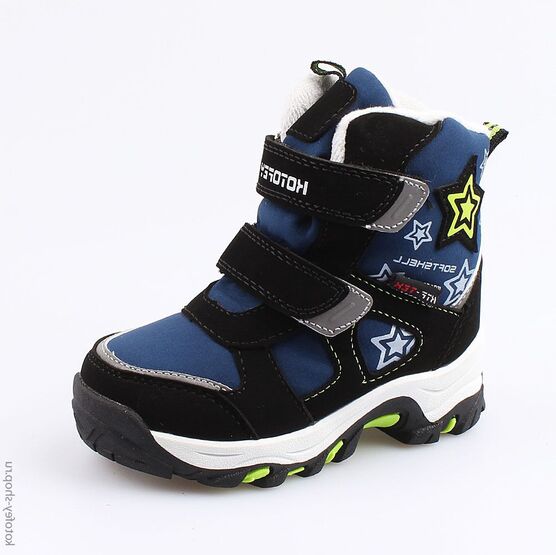 254957-41 Мембранные ботинки для мальчики син-сал