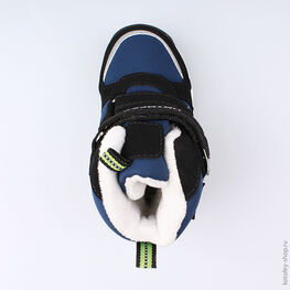 254957-41 Мембранные ботинки для мальчики син-сал фото №4